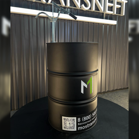 Бочка металлическая 200 литров с помпой черная матовая купить в Екатеринбурге